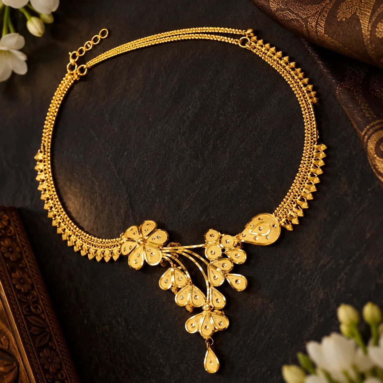 FORMIN SHORT NECKLACE SET WITH EARRINGS
